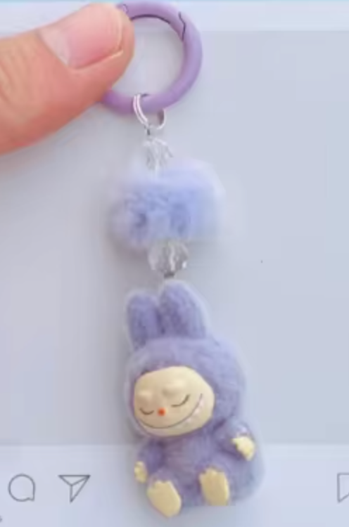 Cute Keychain Cartoon Key Chain for Bag Charms Handbag Purse Backpack Accessories -Gift for Women Girl